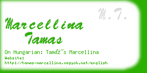 marcellina tamas business card